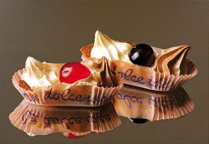 Golosinas realistas del maestro italiano Liugi Benedicenti Golosinas realistas del maestro italiano Liugi Benedicenti