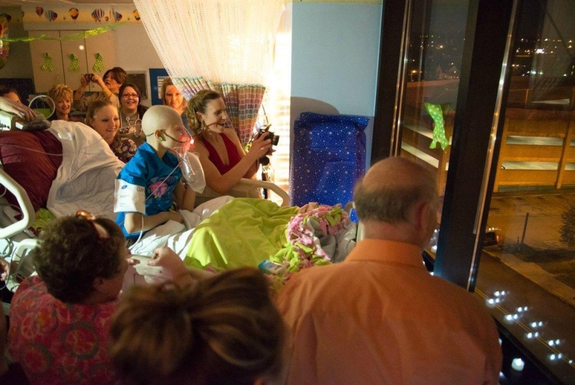 Graduation at the hospital