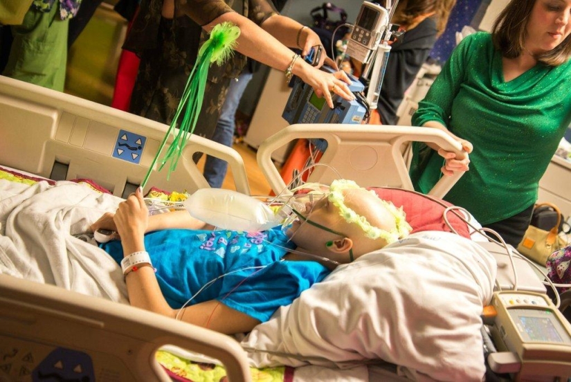 Graduation at the hospital