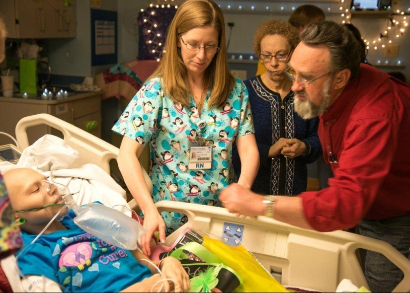 Graduation at the hospital