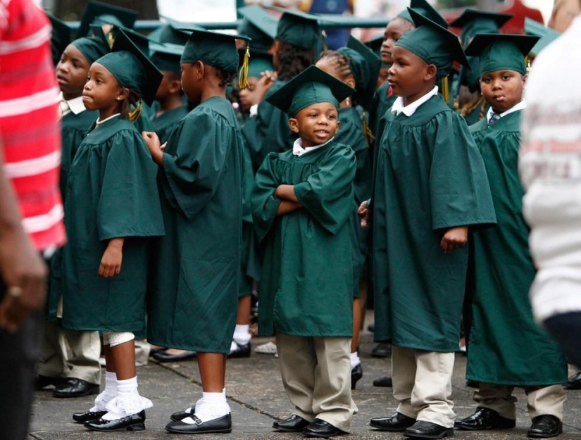 Graduation ceremonies around the world