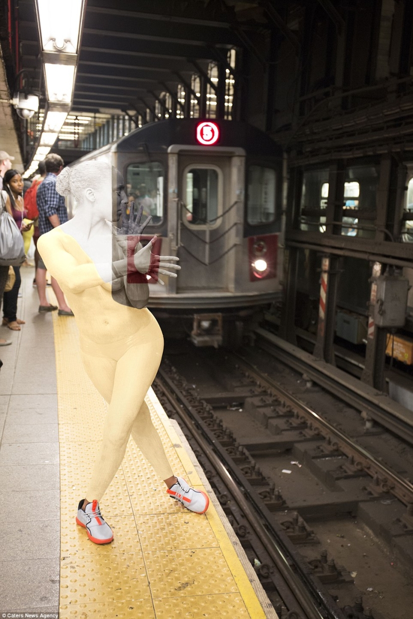 Gran camuflaje: cómo las personas desnudas se mezclan con el paisaje