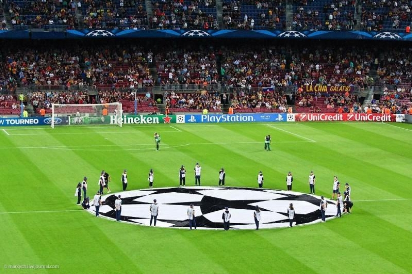 Gran fútbol en Barcelona