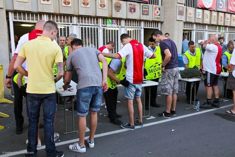 Gran fútbol en Barcelona
