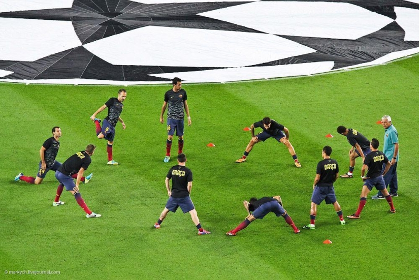 Gran fútbol en Barcelona