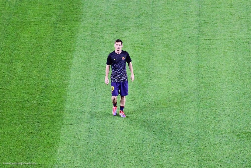 Gran fútbol en Barcelona