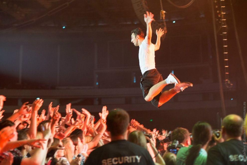 Green Day concert in St. Petersburg