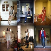 Guys in their girlfriends clothes