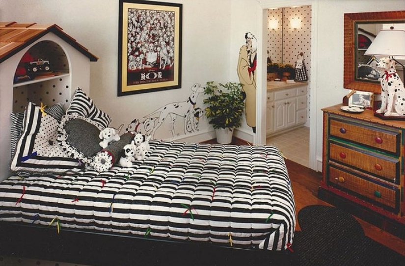 Habitaciones inspiradas en los cuentos de hadas de Disney