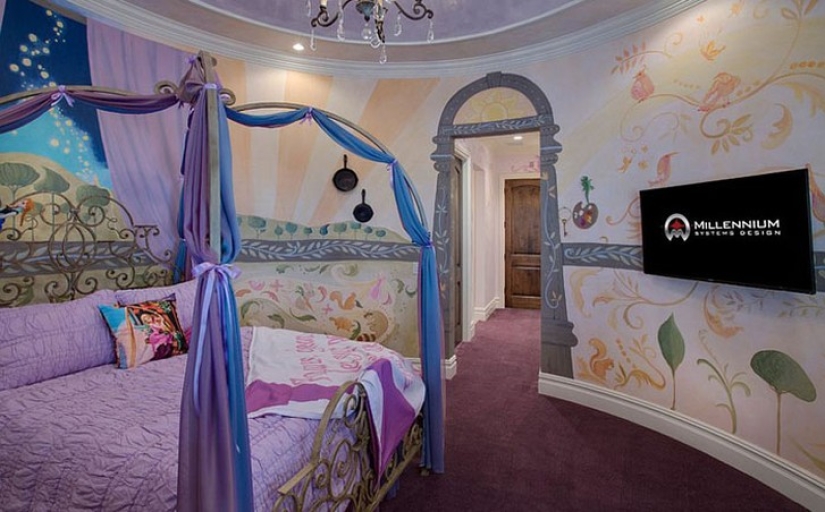 Habitaciones inspiradas en los cuentos de hadas de Disney