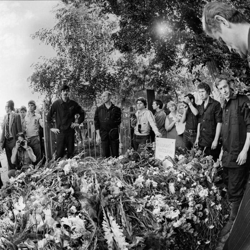 hace 37 años, tuvo lugar la despedida de Vysotsky hace 37 años, tuvo lugar la despedida de Vysotsky