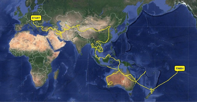 Haciendo autostop por el planeta: una mujer sola condujo 70 mil kilómetros casi gratis Haciendo autostop por el planeta: una mujer sola condujo 70 mil kilómetros casi gratis