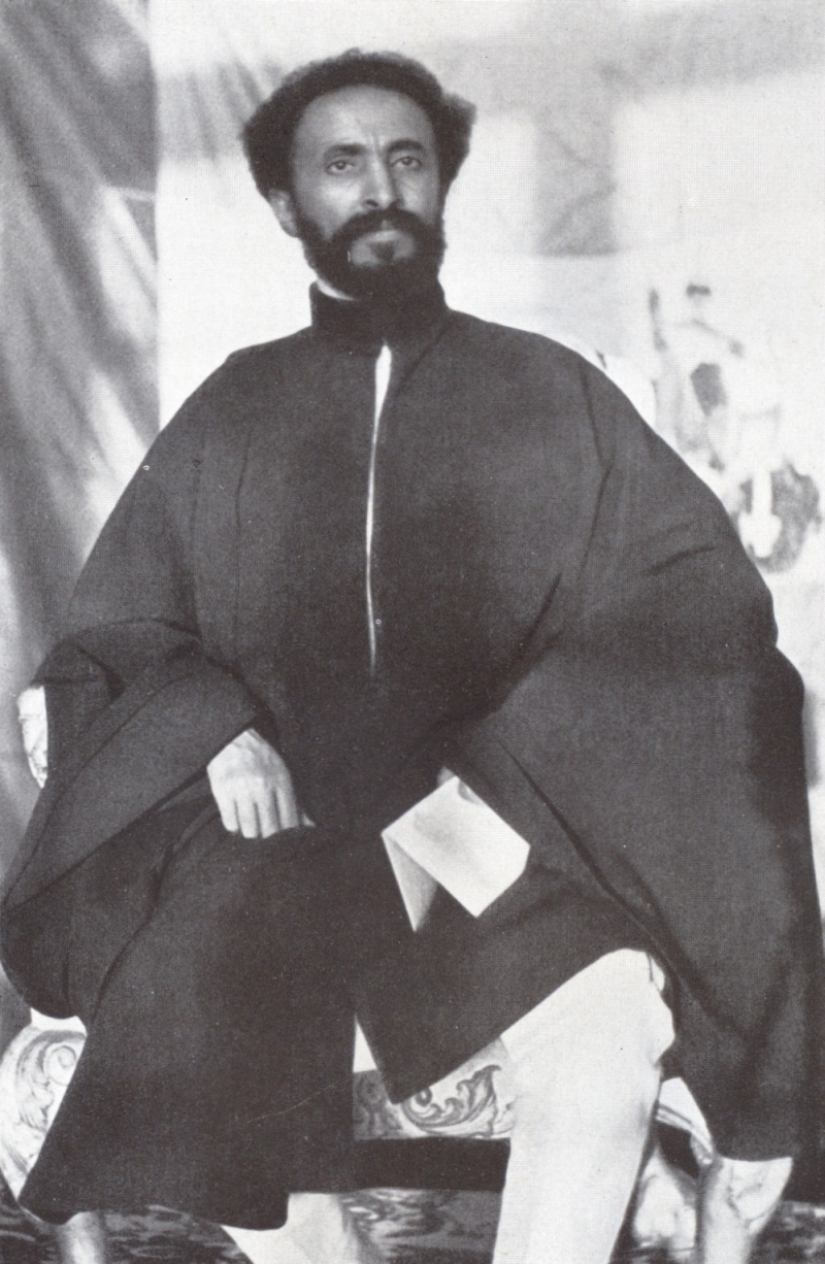 Haile Selassie — el último emperador de Etiopía, descendiente del rey Salomón y la Reina de Saba