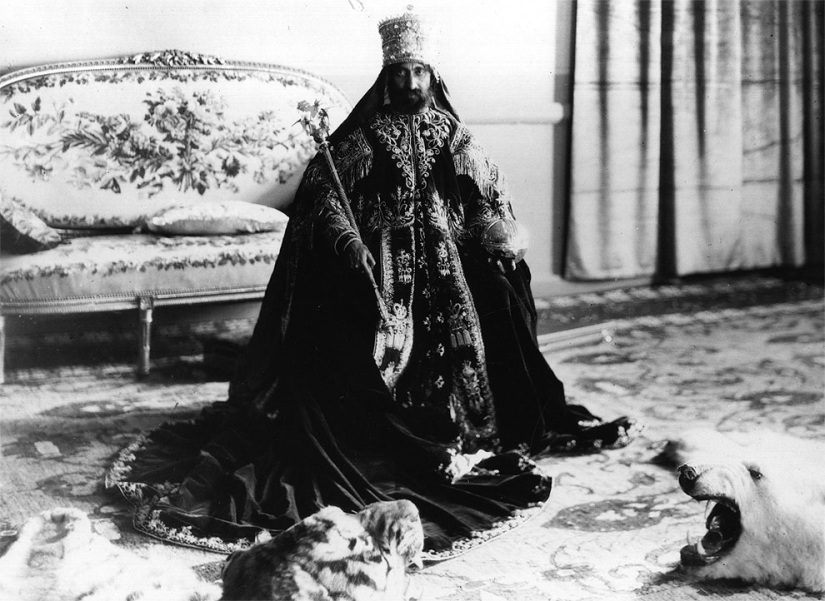 Haile Selassie — el último emperador de Etiopía, descendiente del rey Salomón y la Reina de Saba