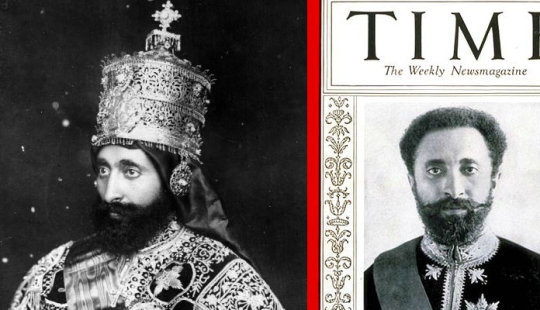 Haile Selassie — el último emperador de Etiopía, descendiente del rey Salomón y la Reina de Saba