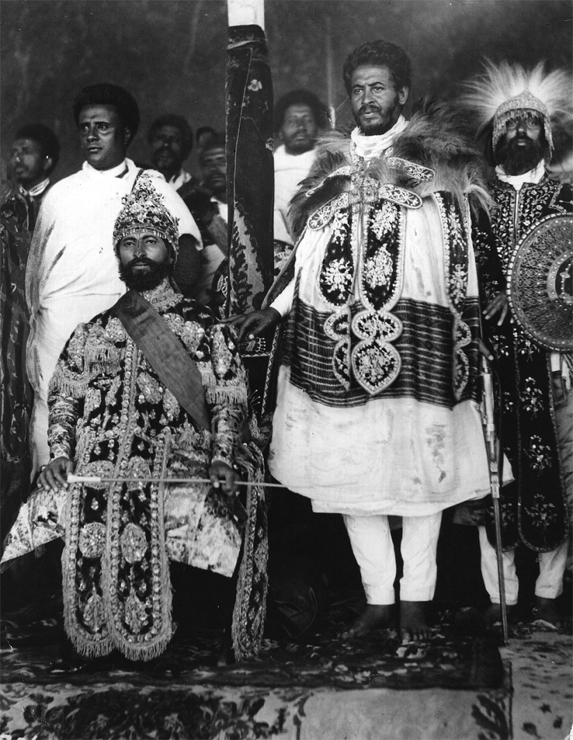 Haile Selassie — el último emperador de Etiopía, descendiente del rey Salomón y la Reina de Saba