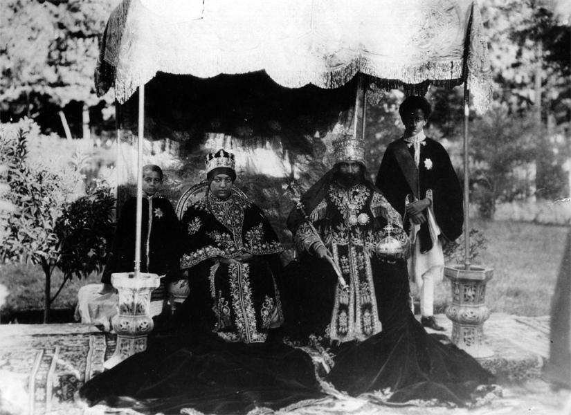 Haile Selassie — el último emperador de Etiopía, descendiente del rey Salomón y la Reina de Saba