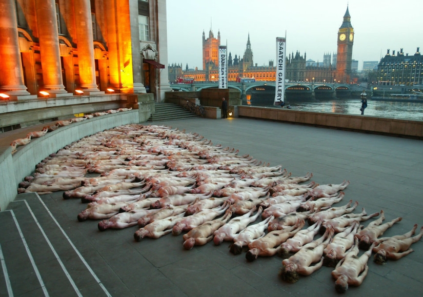 Hambruna: Spencer Tunick volverá a desnudar a todos Hambruna: Spencer Tunick volverá a desnudar a todos