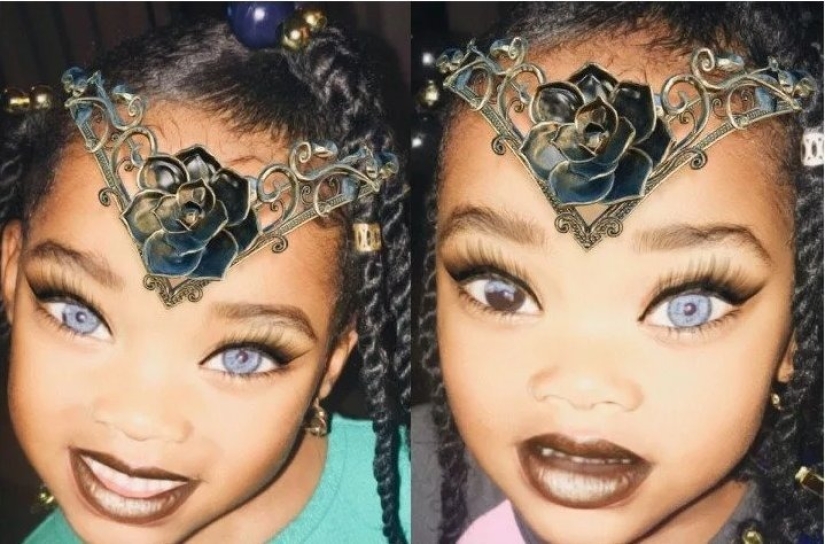 Han pasado 12 años, las hermanas gemelas con diferentes colores de ojos han crecido y se han convertido en bellezas.