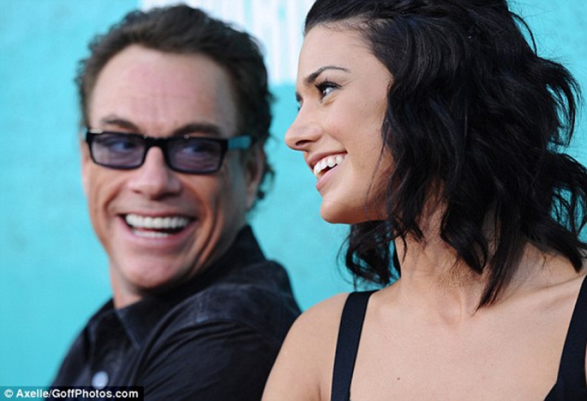 Hard target: Van Damme&#39;s daughter follows in her father&#39;s footsteps