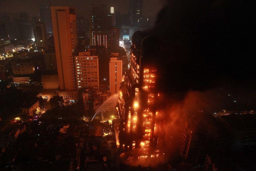 Hellfire in a Chinese skyscraper