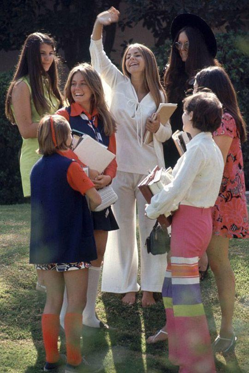 High school girls, 1969 High school girls, 1969