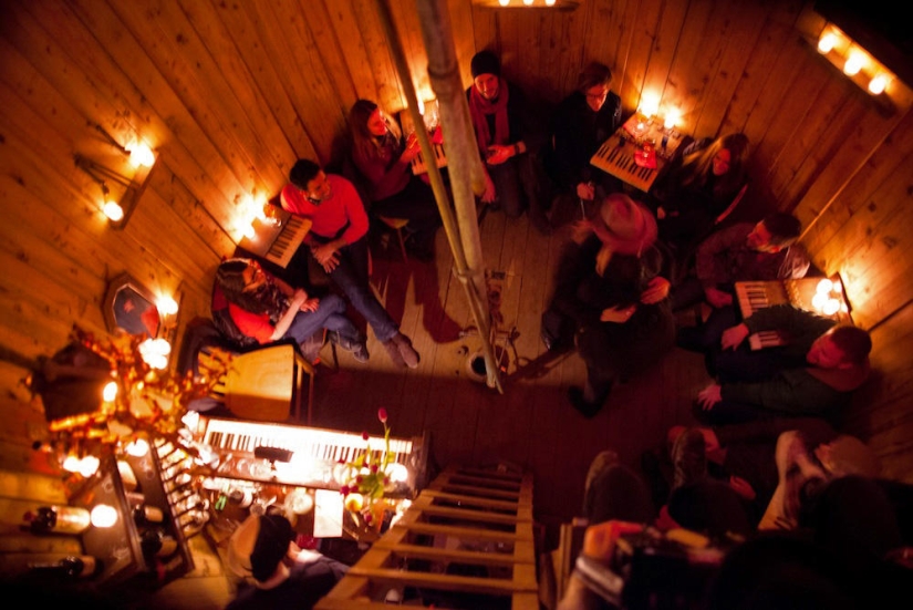 Hipster&#39;s Nest es un bar secreto en Manhattan