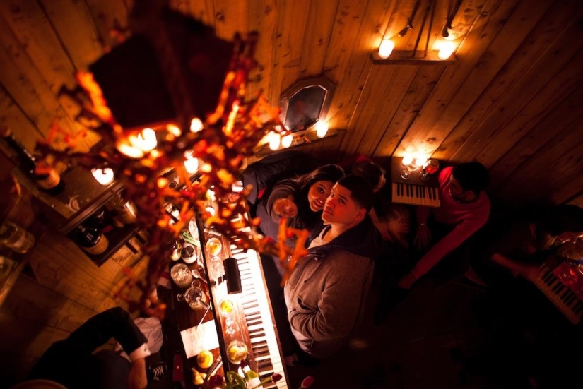 Hipster&#39;s Nest es un bar secreto en Manhattan