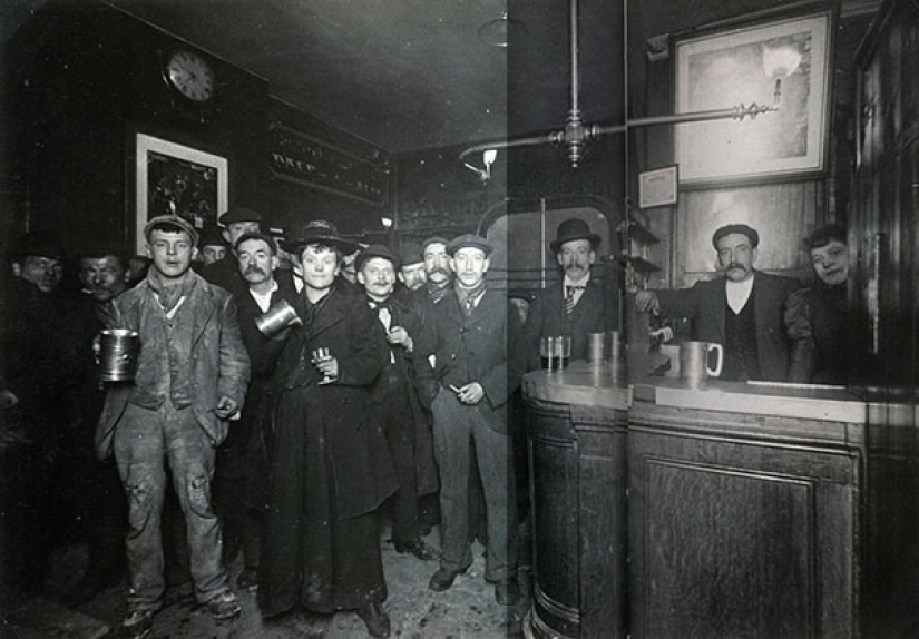 Historical moments in old photographs