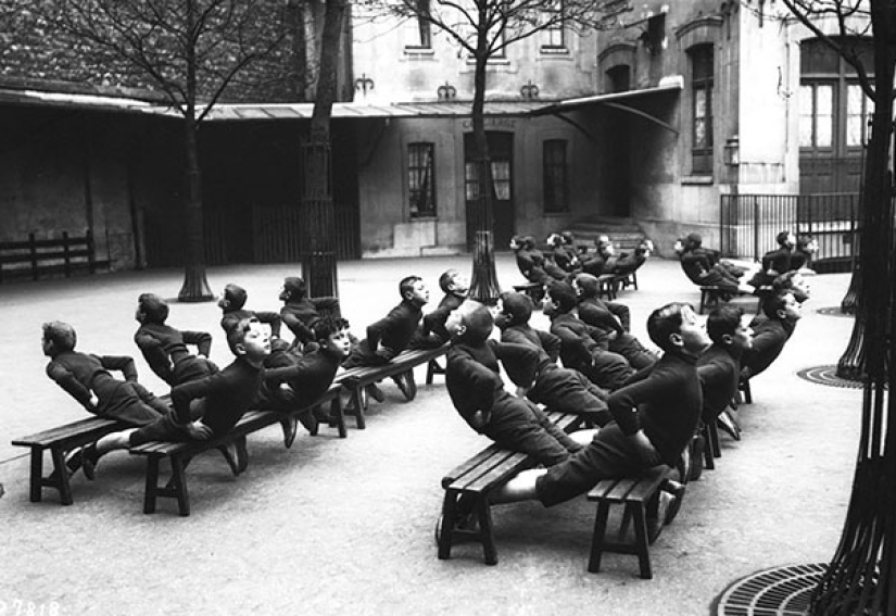 Historical moments in old photographs