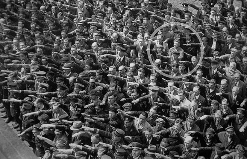 Historical moments in old photographs