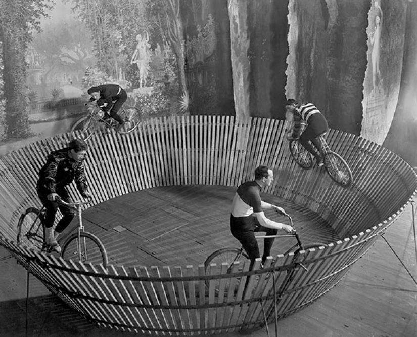 Historical moments in old photographs