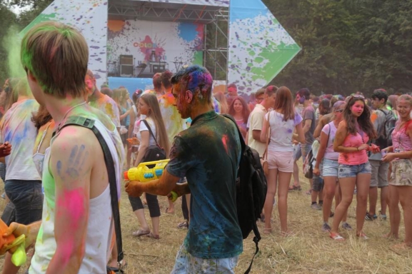 Holi en Kiev