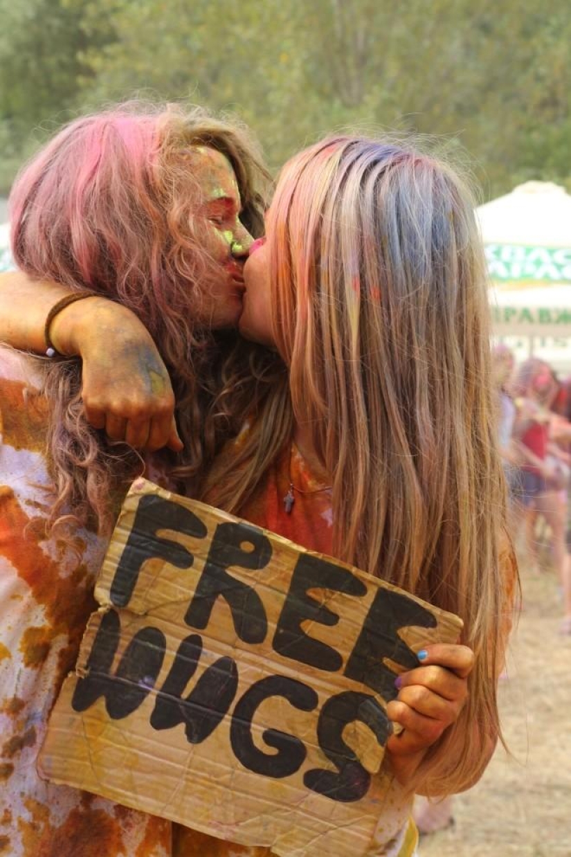 Holi en Kiev
