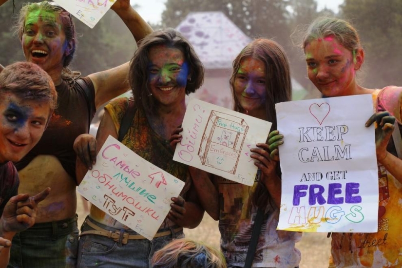 Holi en Kiev
