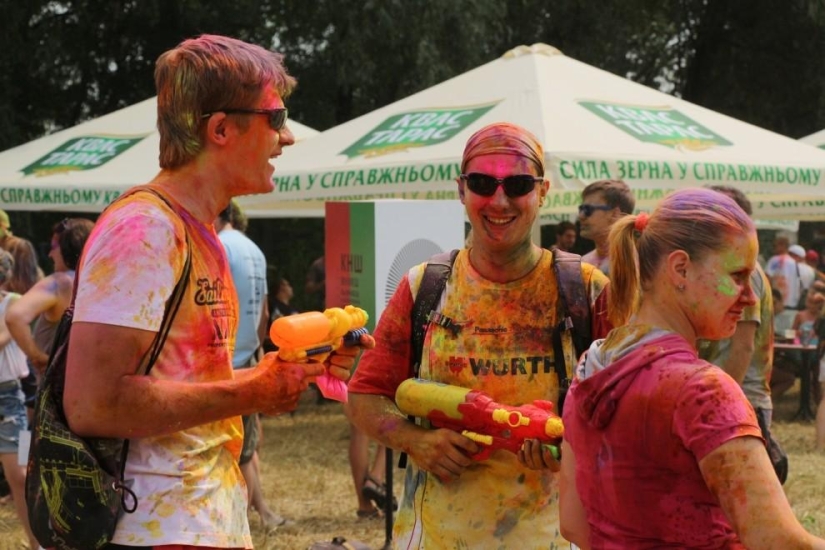Holi en Kiev