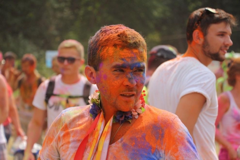 Holi en Kiev