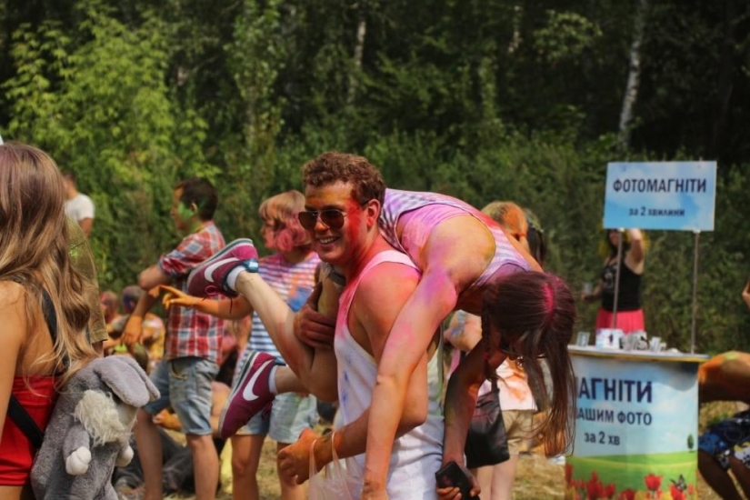 Holi en Kiev