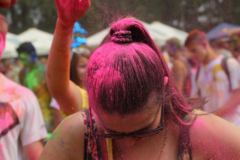 Holi en Kiev