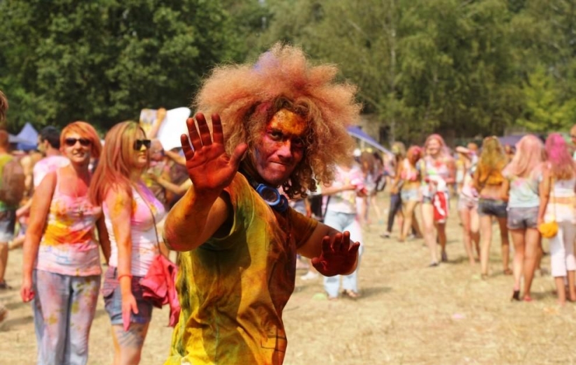 Holi en Kiev