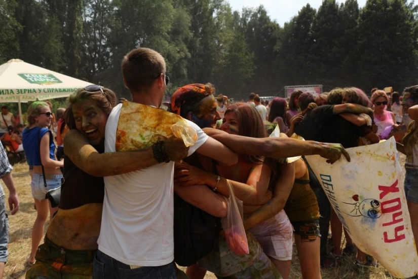 Holi en Kiev