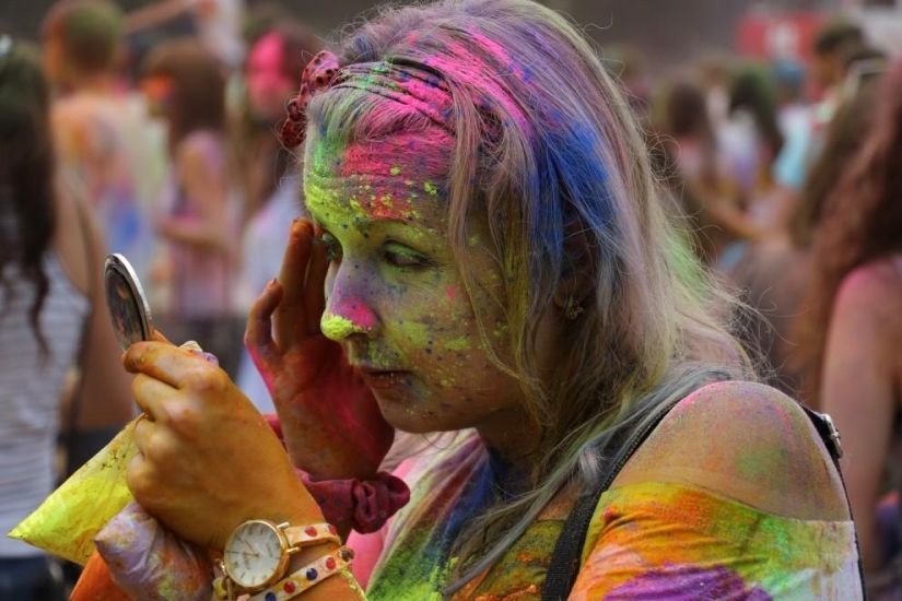Holi en Kiev