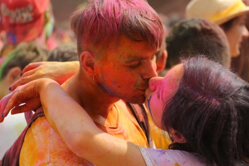 Holi en Kiev