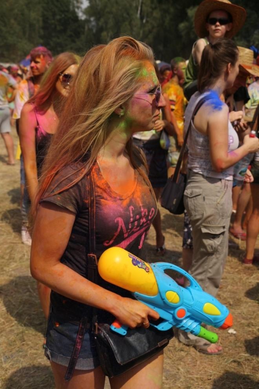 Holi en Kiev