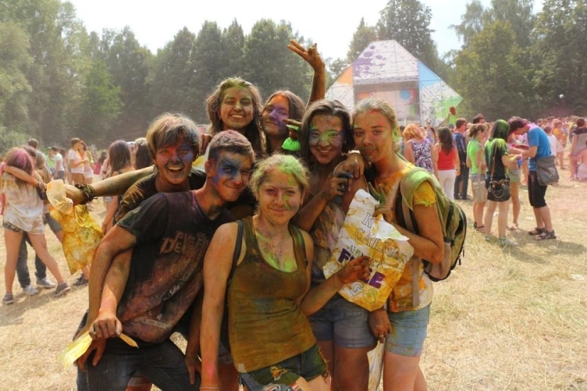Holi en Kiev