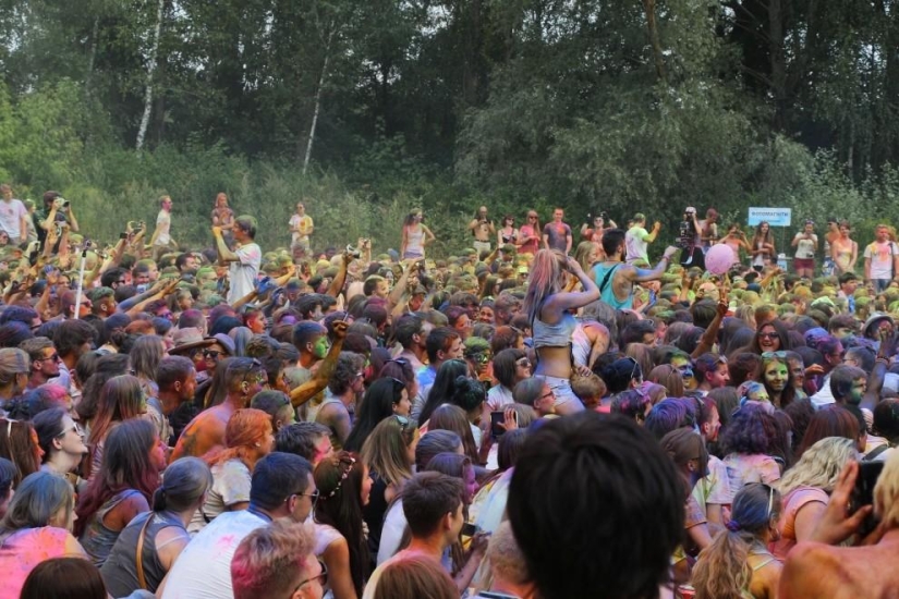 Holi en Kiev