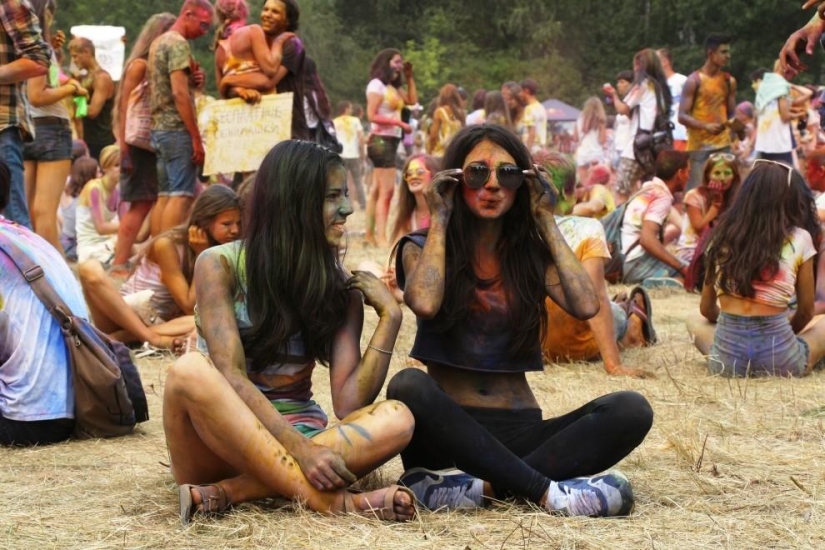 Holi en Kiev