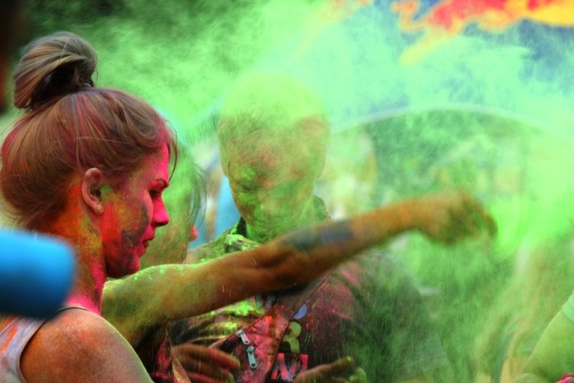 Holi en Kiev