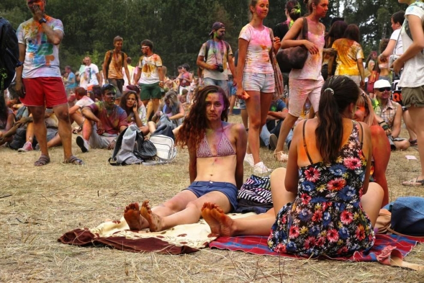 Holi en Kiev