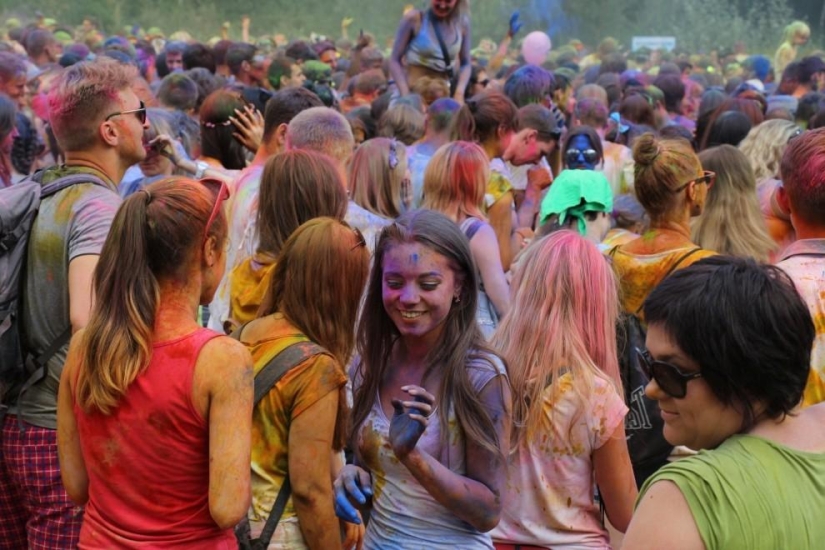 Holi en Kiev
